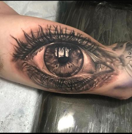 Tattoos - Realistic eye - 142824